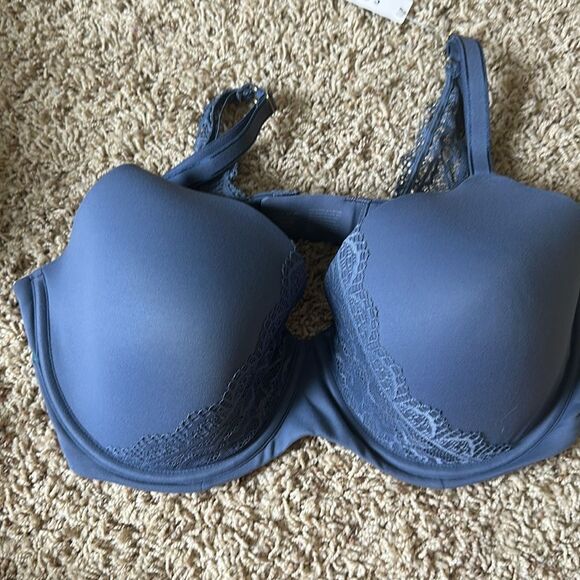 Soma | EMBRACEABLE Perfect Coverage Convertible Bra Lace Back Earl Grey | 38DD - Picture 7 of 7